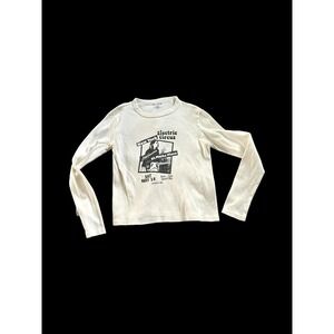 John Galt Long Sleeve Women One Sz Band Tee Music New York Graphic Punk Rock NY